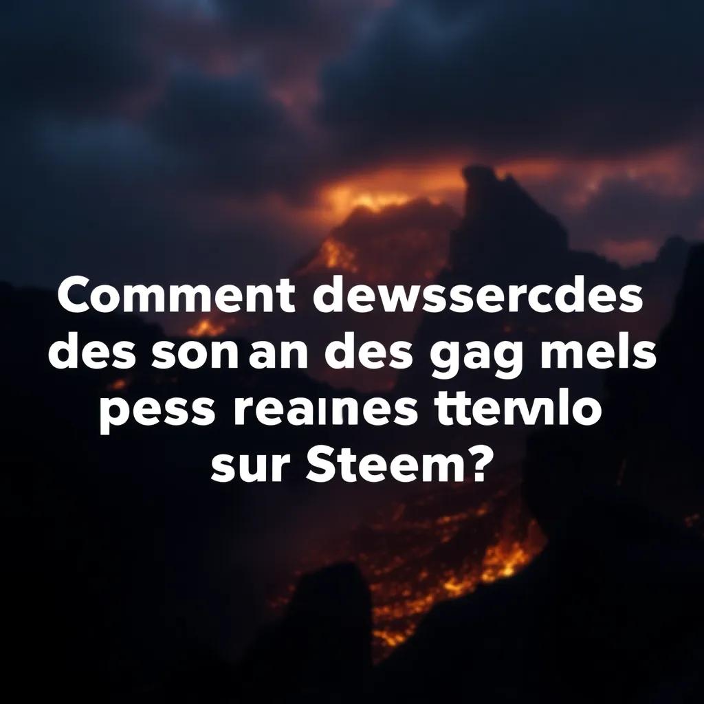 Comment télécharger des jeux vidéo plus rapidement sur Steam