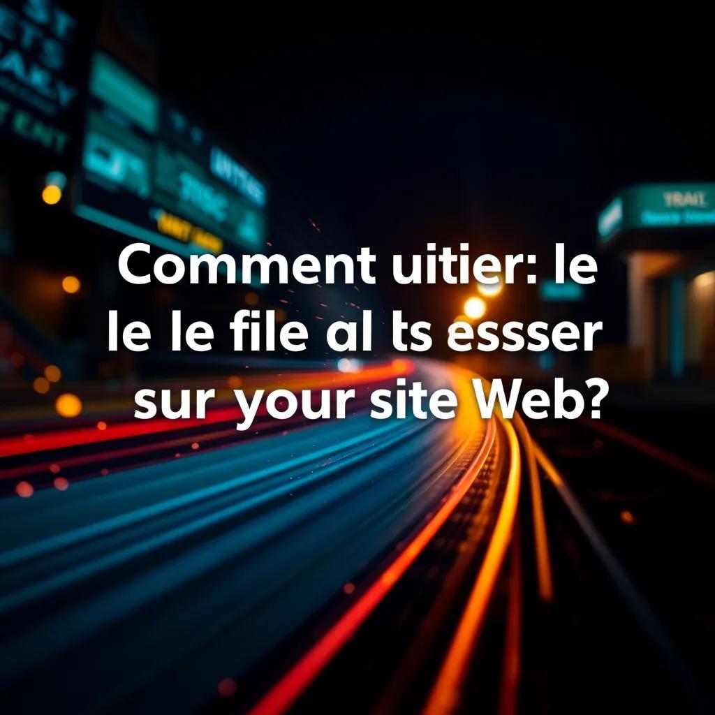 Comment utiliser le fichier Htaccess sur votre site Web ?