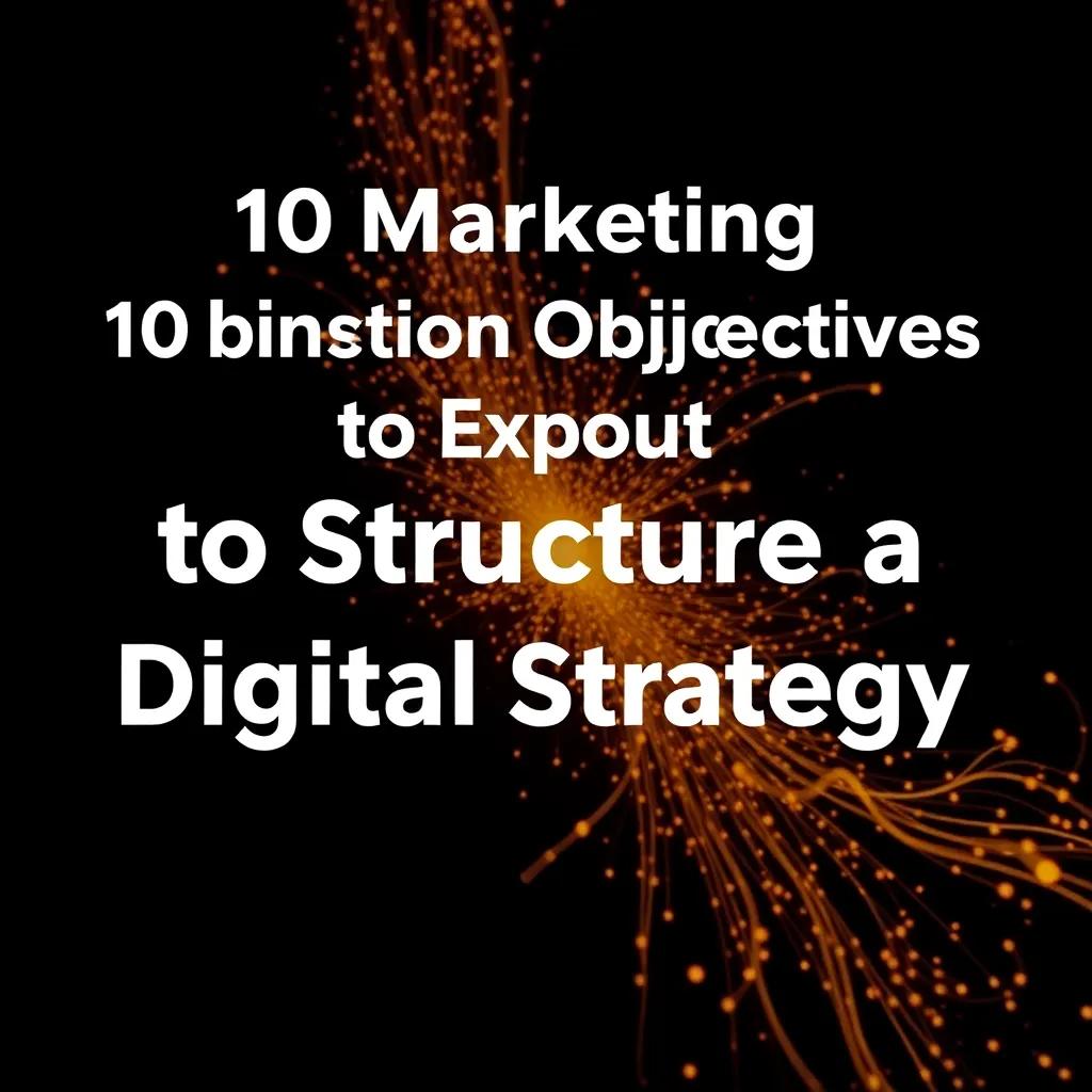 10 Objectifs Marketing à Exploiter pour Structurer Une Stratégie Digitale Gagnante