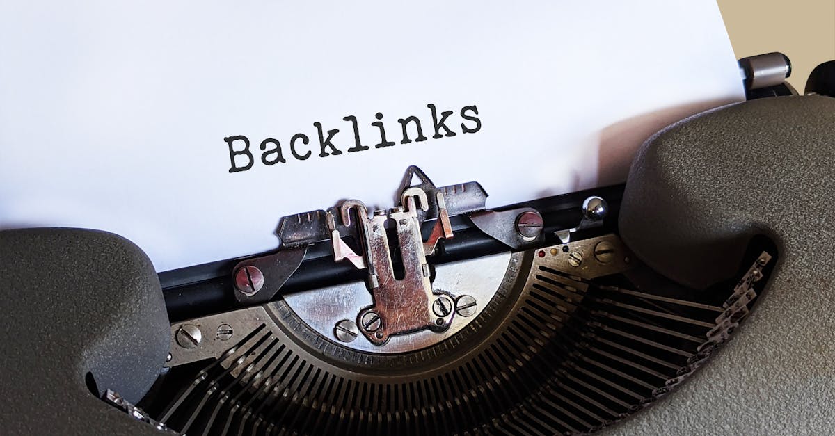 découvrez l'importance des backlinks pour améliorer le référencement de votre site web. apprenez comment générer des liens de qualité et booster votre visibilité en ligne grâce à nos conseils pratiques et stratégies efficaces.
