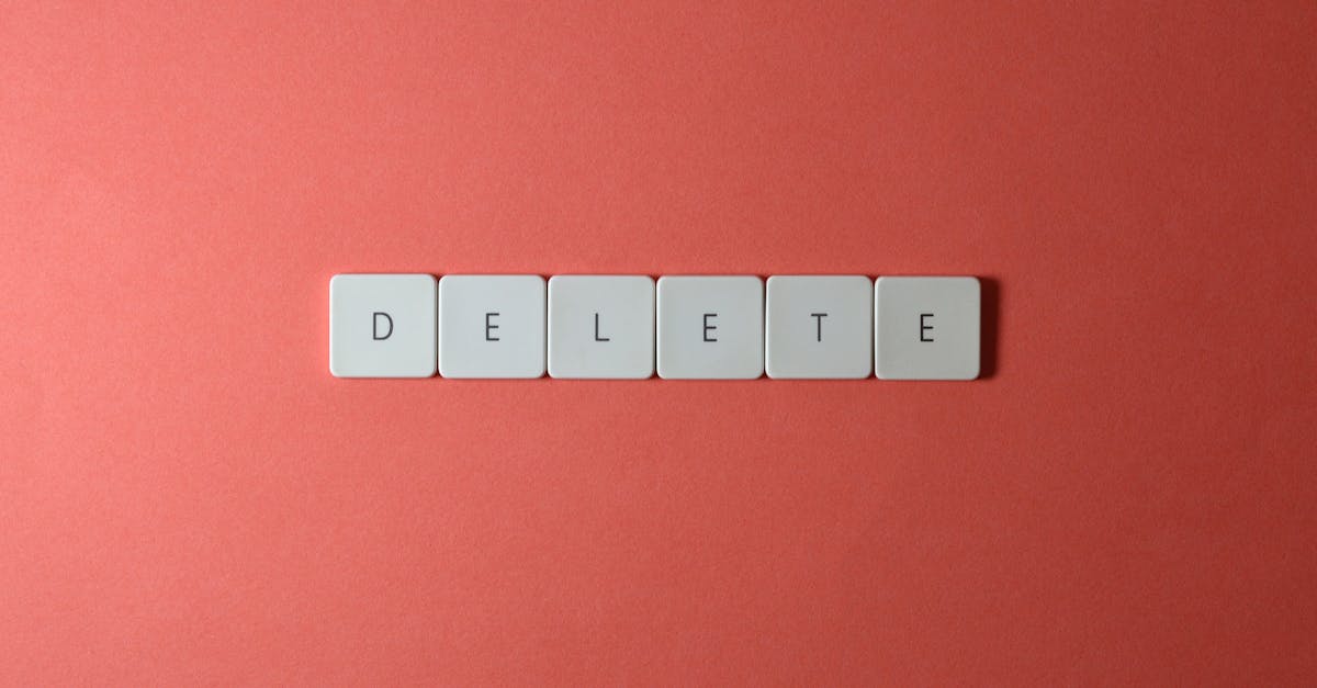 découvrez comment supprimer efficacement des fichiers, des applications et des données indésirables de votre appareil. suivez nos conseils pratiques pour optimiser votre espace de stockage et améliorer les performances de votre système.