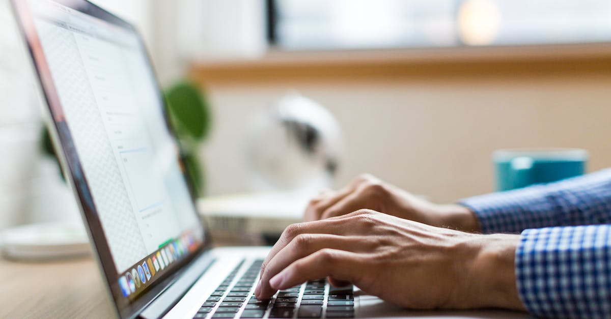 découvrez l'art du dactylographie avec nos astuces, techniques et outils pour améliorer votre vitesse et précision au clavier. que vous soyez débutant ou utilisateur expérimenté, boostez vos compétences en frappe dès aujourd'hui !