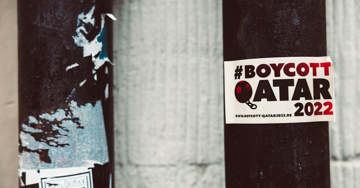 découvrez le concept de boycott, une forme de protestation collective visant à refuser d’acheter, d’utiliser ou de soutenir un produit, une entreprise ou un pays pour exprimer un désaccord ou défendre une cause.